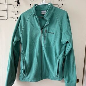 Columbia Green Fleece Jacket